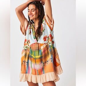 Free People Printed Agnes Dress